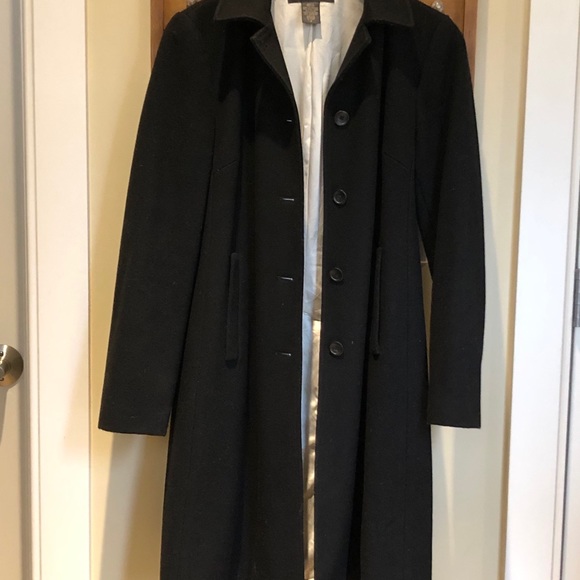 Black Banana Republic peacoat jacket size S - Picture 6 of 8